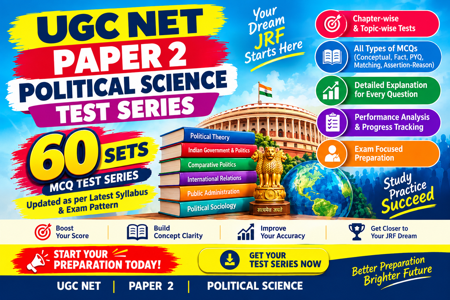 UGC NET / JRF/SET/ State PSC 
